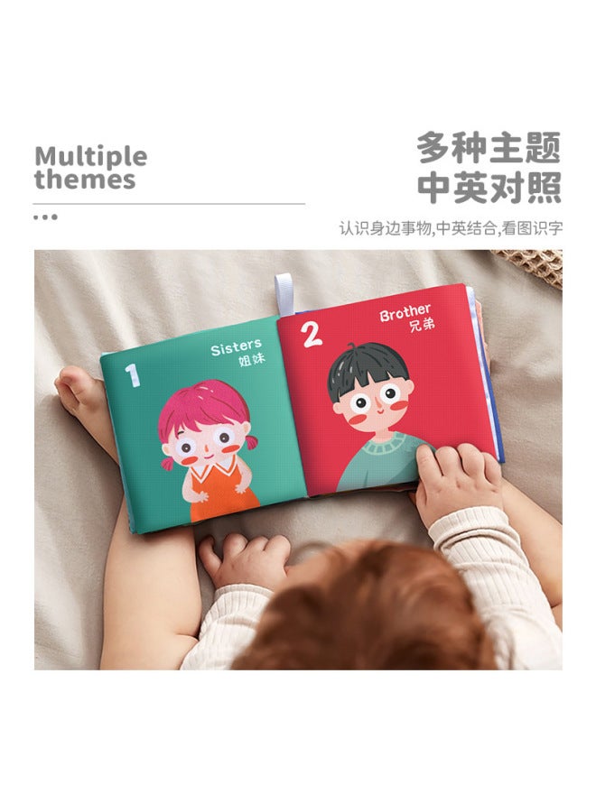 Baby Cloth Book March-june Baby Tear Not Bite Stereo Cognition Sound 1-year-old Children's Early Education Educational Toys - Image 3